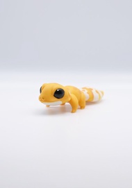 原創手作公仔-黃色白間守宮-1個入