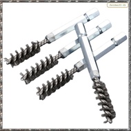 [L W H Y] Wire Brush Set 9mm Stainless Steel Golf Club Head Cleaning Tool for Iron 4 Pcs Electric Dr