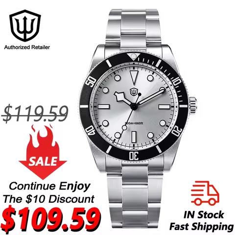 Watchdives WD7922 BB54 Quartz Watches VH31 20Bar Waterproof Luminous Sapphire Crystal Ar 37Mm Fashio