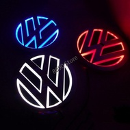 Car Front Center 5D LED Light for Volkswagen VW Bora CC Scirocco Sharan Touran Lavida Sagitar Auto Rear Emblem Badge Decal Accessories