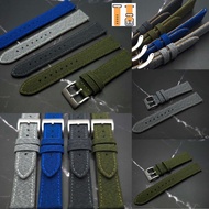 19/20/21/22mm  麻纖維布 尼龍 錶帶 合用 : Rolex Tudor IWC Omega Seiko 錶帶 使用