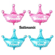Princess Crown Foil Balloon 0% Spaylater Birthday Balloon/