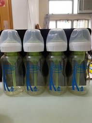 包郵 - Dr. Brown’s 寬口徑 PESU防脹氣奶瓶 270ml