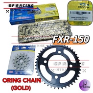 FXR150 FXR-150 428 SPROCKET SET ORING CHAIN ESPADA HARDEN "GP RACING"