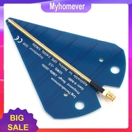 1300MHz-10GHz Mini Log Periodic Antenna 6-9dB Gain Passive Direction Finding Antenna Horizontal/Vert