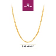 HABIB 999/24K Yellow Gold Necklace WWGC1020423