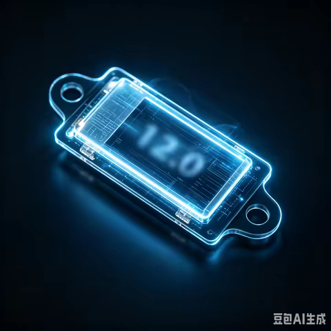 Mini Digital Voltmeter 0.5 Inch OLED DC 0-30V 12-bit ADC High Precision 5/10Hz Refresh Rate Ultra-th