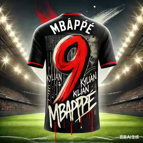 2026 New Special Edition Football Jersey Mbappé 9 Soccer Jersey Training Uniform Breathable Oversize