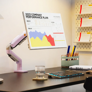 NB ERGONOMIC | ที่วางจอและแล็ปท็อปรุ่น F80 ปรับหมุนได้