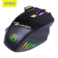 [Vktech] iMice GW-X7 7 Buttons RGB Wireless Mouse for Computer Mute Ergonomic Gaming Mice