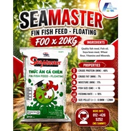 [20KG] Seamaster F00 Marine Floating Fish Feed [Size : 0.9MM-1.2MM]