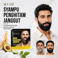 SEVICH Beard Dye Shampoo - Black
