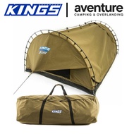 (READY STOCK) Adventure Kings Big Daddy Deluxe Double Swag Tent + Heavy Duty Canvas Bag + 70mm Mattr