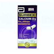 Abbot Surbex Calcium D3 Kapsul Vitamin Liquid Kalsium new
