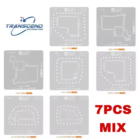Middle Layer BGA Reballing Stencil Template For 1+8Pro/1+9Pro/1+10Pro/1+11/1+12/1+13/1+13T/ACE2/ACE1