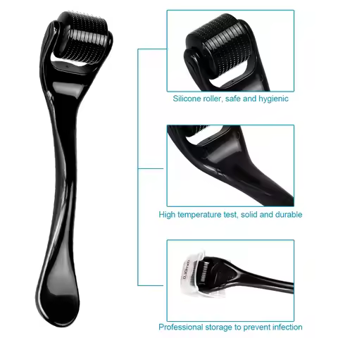 540 Derma Roller Skin Care Needle Micro Dermaroller Professional Derma Roller for Hair Growth Beard 