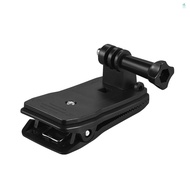 Backpack Strap Cap Clip Mount 360 Degree Rotary Clamp Arm for   7/6/5/4/3+ for Xiaomi Yi Lite 4K + Action Camera
