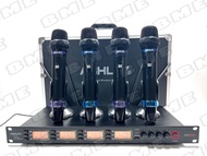 mic wireless ashley m114 m 114 4 microphone handheld original