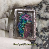 Colorful Leklai Pendant 彩色力泥吊坠 Leklai Amulet 马来西亚力泥 100% Natural Leklai