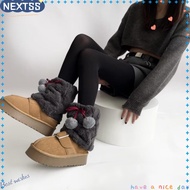 NEXTSS Plush Fur Boots Cover - Soft Fur Y2K Boot Socks for Warmth