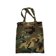 Army Print Camouflage Canvas Tote Bag Japan Import Preloved Vintage Bundle Borong 迷彩帆布包单肩日本二手衣服中古商品古着现货杂货包包