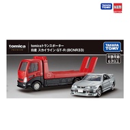 Takara Tomy โทมิก้า โมเดลรถ Tomica Premium Tomica Transporter Nissan Skyline GT-R (BCNR33)