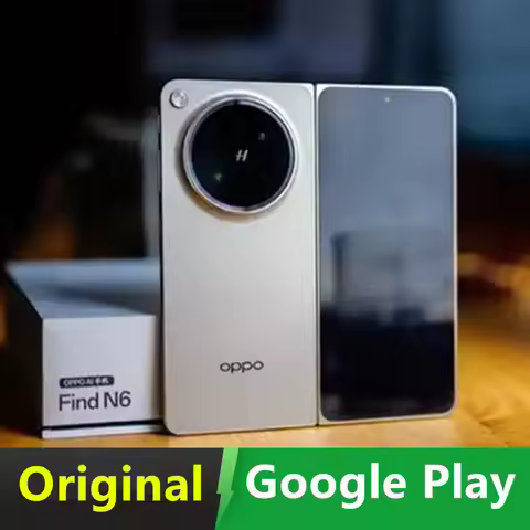 Oppo Find N6 Foldable Phone 8.12' Display 200.0MP Camera Wireless Charging 6000mAh Snapdragon 8 Elit