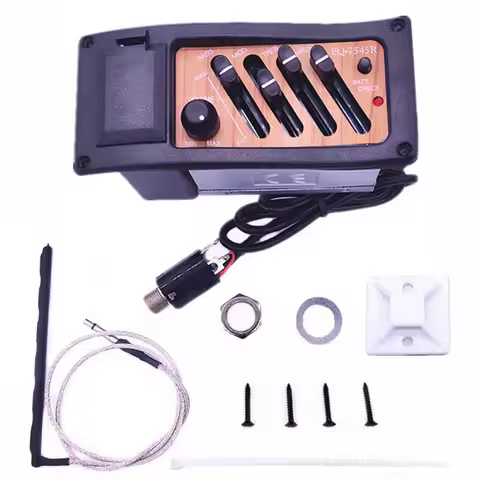 A set of acoustic guitar pickups 4-band EQ-7545 R guitar accessories