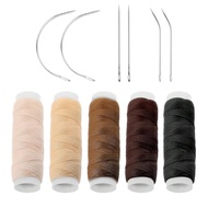 11pcs Professional Hair Extension Tools, Including 5pcs Braiding Threads, 2pcs Each Of C/J/I Shaped 