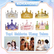 Birthday crown hat/birthday crown hat/birthday paper crown circle hat