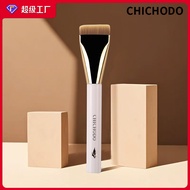 New Style One-word Foundation Brush Light Thin Non-Marking Foundation Brush Cangzhou Makeup Brush We