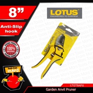 Lotus Garden 8" Anvil Pruner LTGT8APX •TOOLS FROM MARS•