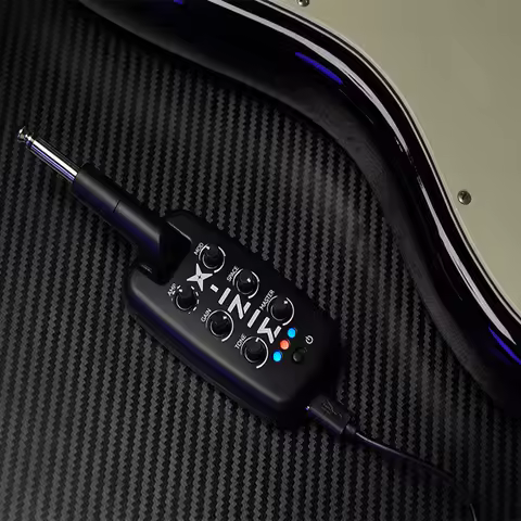 NEW M-VAVE MINI-X Headphone Guitar Plug Amp Portable Rechargeable Headphone Amp Built-in 9 Different