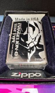 🔥Zippo🔥2015年 日版《新世紀福音戰士》-新劇場版 鍍銀蝕刻 限量紀念收藏版打火機