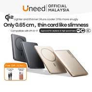 [3C+Qi2 Certified] Uneed Magnetic PowerBank 12000/6000mAh Wireless 20W Fast Charging PD22.5W For iPh