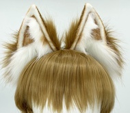 Handmade Cat Ears Cosplays,Animal headbands, Fox Wolf Animal ears, Costume Headwear Halloween costum
