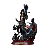 Mô hình Naruto ITACHI Akatsuki hắc hỏa dáng đứng cực ngầu . Cao 29cm  nặng 1kg . Figure naruto