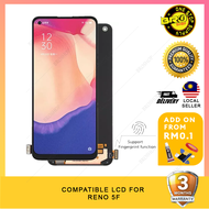 BROSHOP Compatible Lcd For OP RENO 5F 4SE F19 PRO A74 A94 A95 Realm 8 PRO 4G 5G Digitizer Skrin Glas