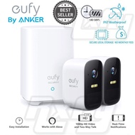 eufy eufyCam 2C Wireless Home Security CCTV Camera 1080p IP67 Weatherproof waterproof motion detecto