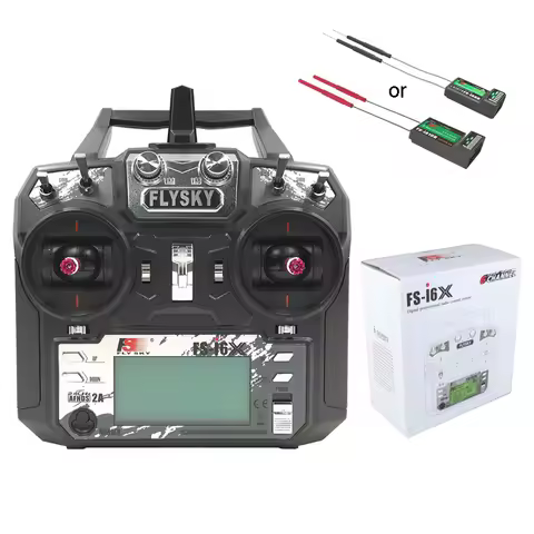 Flysky FS-i6X 2.4GHz 6CH 10CH AFHDS 2A RC Transmitter with FS-IA6B or FS-iA10B Receiver for RC Drone