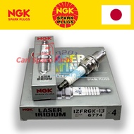 100%ORIGINAL IZFR6K13 (6774) (4PCS) HONDA Fit 2007-13, Accord 2003-07, CRV 2006-, LASER IRIDIUM SPAR
