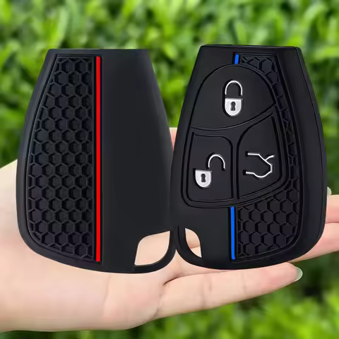 Car Key Case Remote Key Cover For Mercedes-Benz W211 W202 W210 W208 W203 W245 B Class V180 CL55 CL60