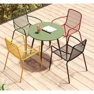 Outdoor Table Chair Balcony Combination Table Chair Table Chair Courtyard Courtyard Combination Leis