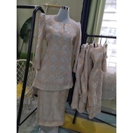pola kurung Moden Pahang Bahu Puff(kertas pola coklat)