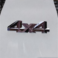 4X4 Car Emblem 4X4 Car Logo Thick Chrome