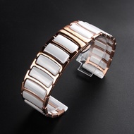 Dây đeo cho đồng hồ thông minh Xiaomi Mi Band 9 Pro gốm sứ cao cấp dây thép không gỉ vòng tay doanh