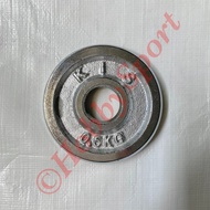 0.5 kg Weight Plate 3cm Chrome Iron Dumbell Barbell Plate Barbell Dambel