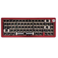 BOYI GMK67-65% Aluminum Alloy Keyboard Kit,Hot-Swappable BT5.0/2.4G/Type-C Tri-Mode Wireless CNC RGB
