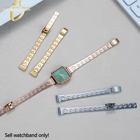 High quality stainless steel strap for DW Feiyada/ Coach series watches, fashionable patterned metal