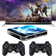 2024 Best game box  W8 PRO  wireless tv game console 2.4G Dual wifi  Controller Game Stick 4K 10000+